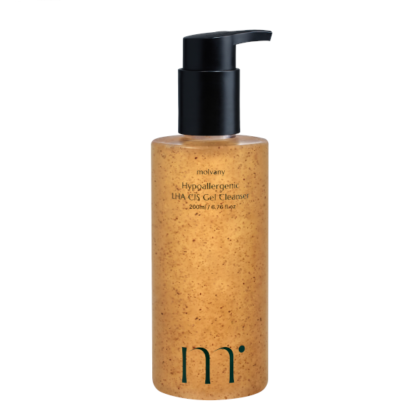 molvany Hypoallergenic LHA CIS Gel Cleanser - 200ml