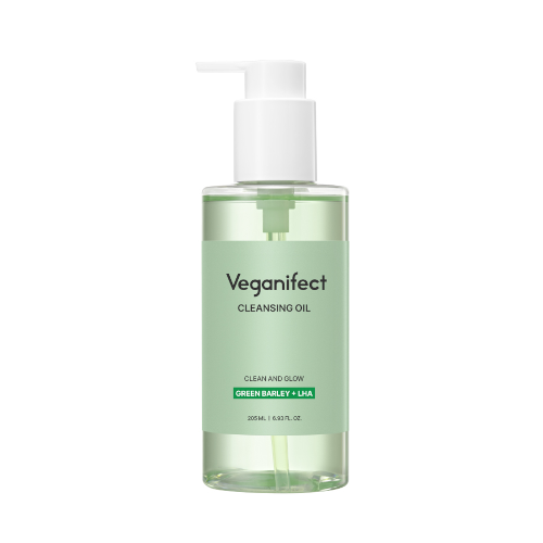 Veganifect Clean And Glow Green Barley LHA Deep Cleansing Oil - 205ml