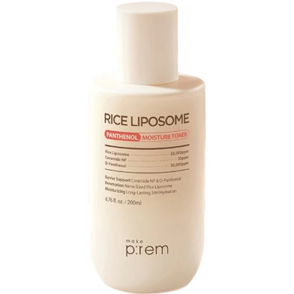 make p:rem Rice Liposome Panthenol Moisture Toner - 200ml