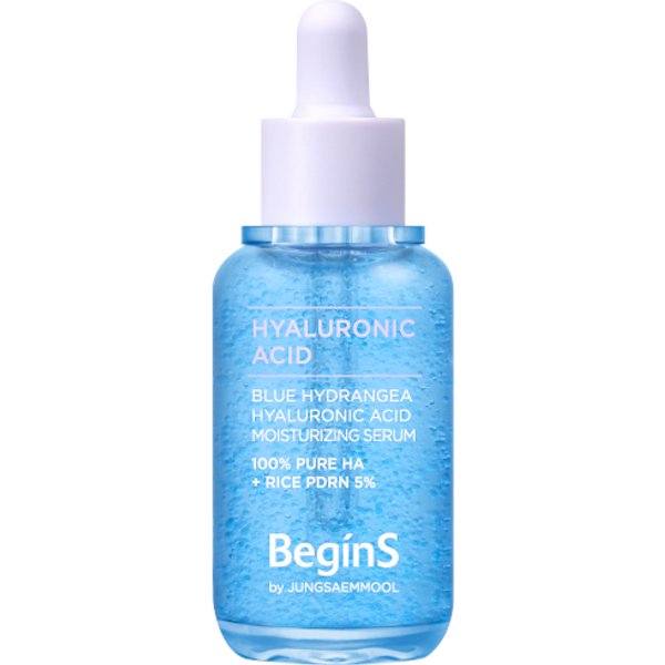 BeginS Blue Hydrangea Hyaluronic Acid Moisturizing Serum - 30ml