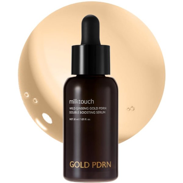 Milk Touch Wild Ginseng Gold PDRN Double Boosting Serum - 30ml