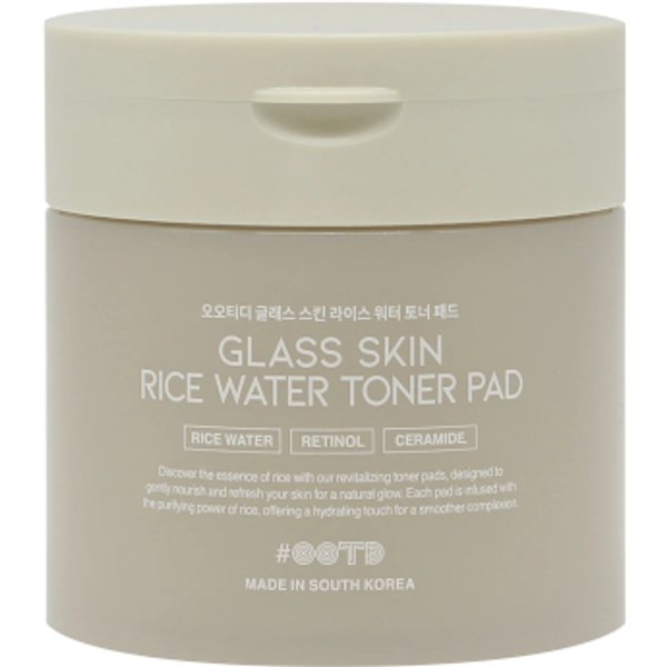 OOTD Glass Skin Rice Water Toner Pad - 120g