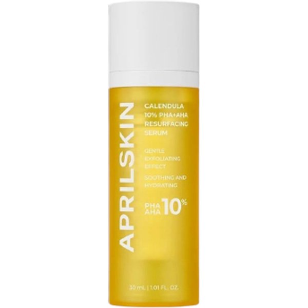 APRILSKIN Calendula 10% PHA+AHA Resurfacing Serum - 30ml