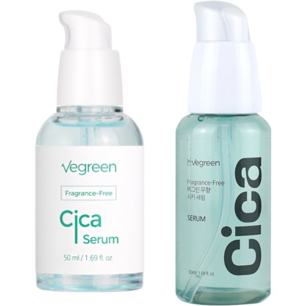 VEGREEN Fragrance-Free Cica Serum - 50ml