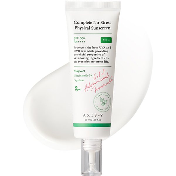 AXIS-Y Complete No Stress Physical Sunscreen SPF50+ PA++++ - 50ml