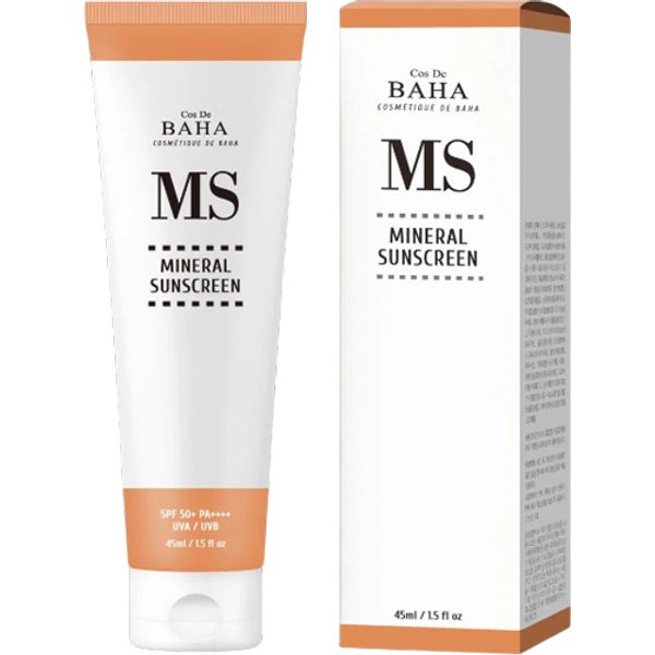 Cos De BAHA Mineral Sunscreen SPF50+ PA++++ (MS) - 45ml