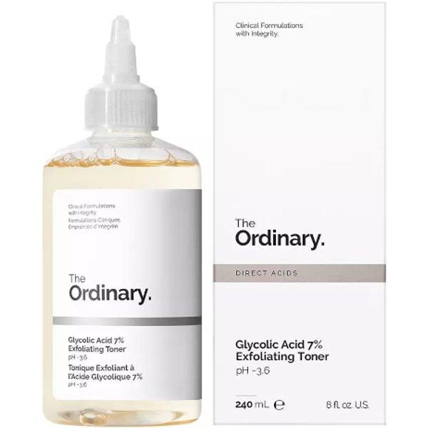 The Ordinary Glycolic Acid 7% Exfoliating Toner - 240ml
