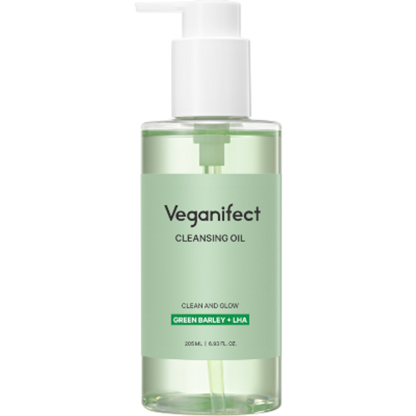 Veganifect Clean And Glow Green Barley LHA Deep Cleansing Oil - 205ml