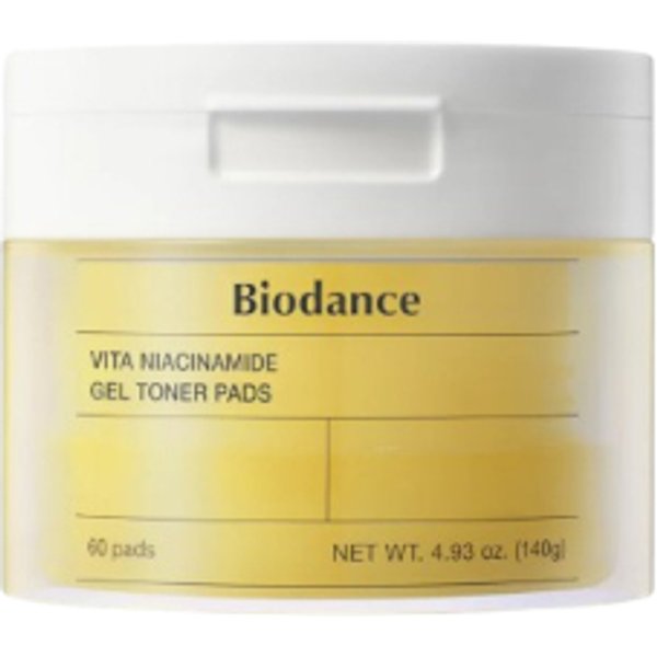 Biodance Vita Niacinamide Gel Toner Pads - 140g/60pads